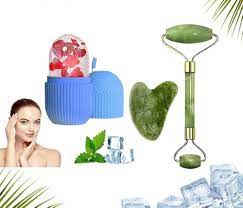 3 in 1 Face Stone Jade Roller